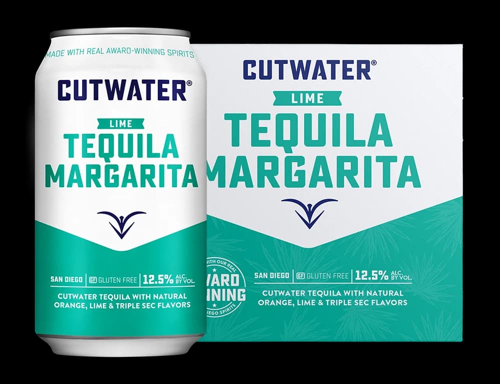 Cutwater Tequila Lime Margarita 4PK Can