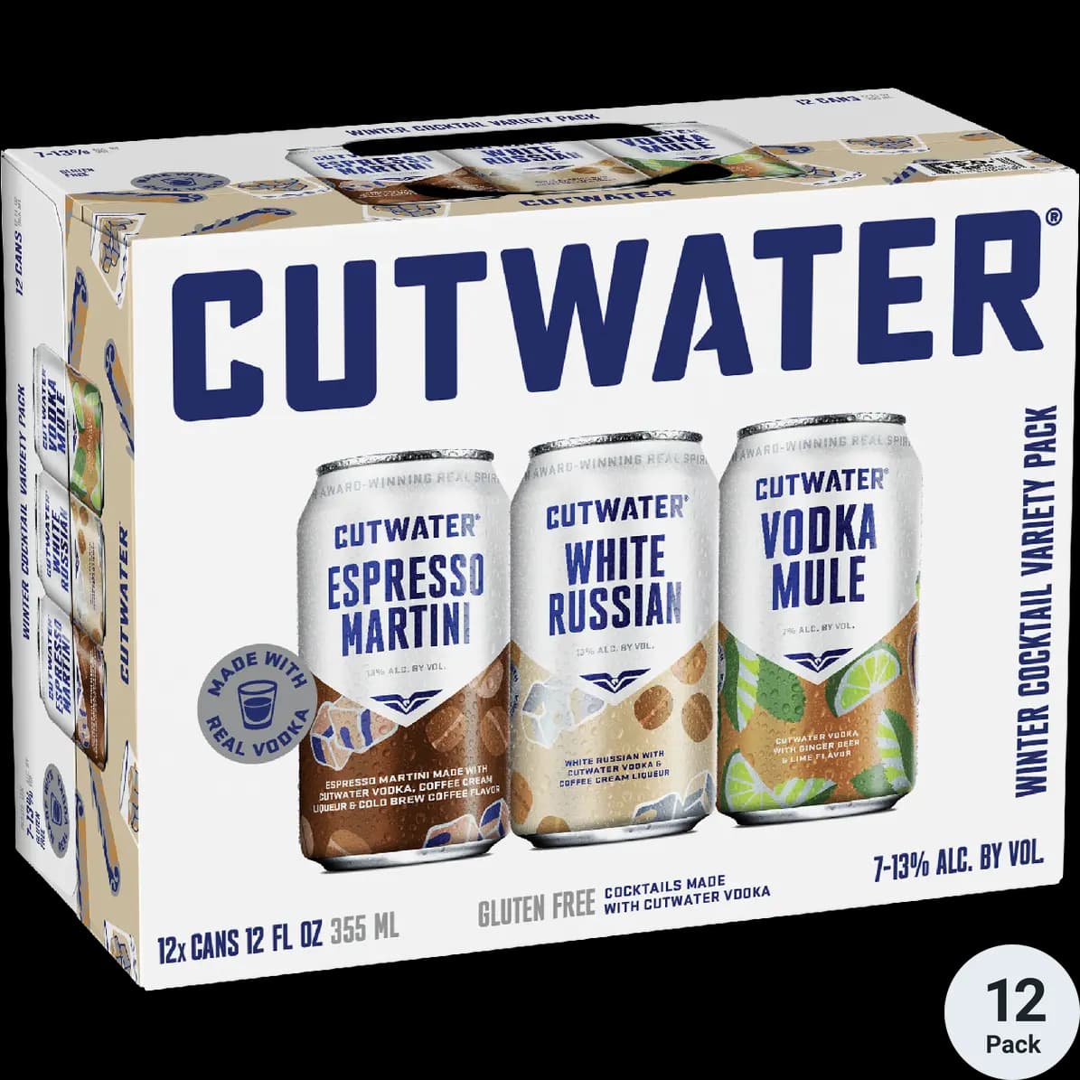 Cutwater Winter Cocktail Variety 12PK