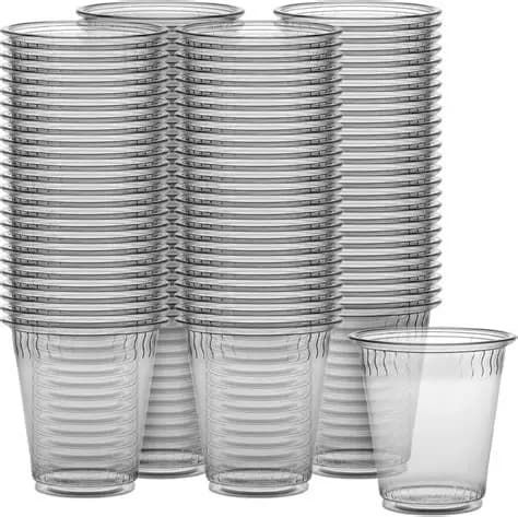Clear Mini Shot Party Cups