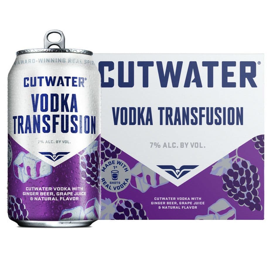 Cutwater Vodka Transfusion 12OZ 4PK
