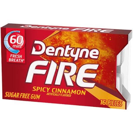 Dentyne Fire Spicy Cinnamon