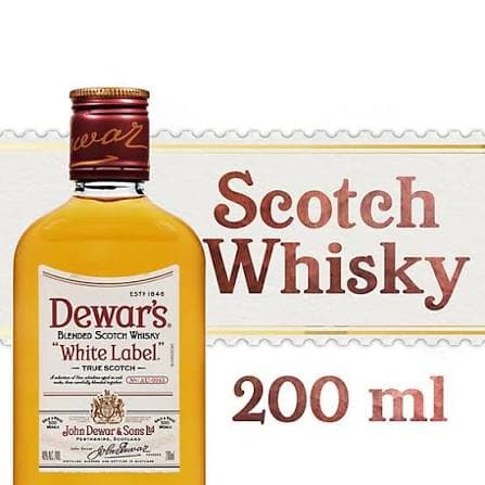 Dewars White Label Scotch