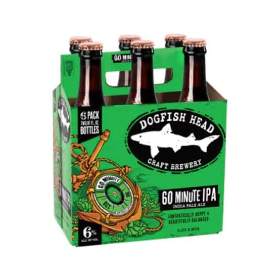 Dogfish Head 60 Min IPA 6PK Can