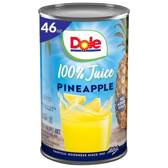 Dole Pineapple Juice 46OZ Can