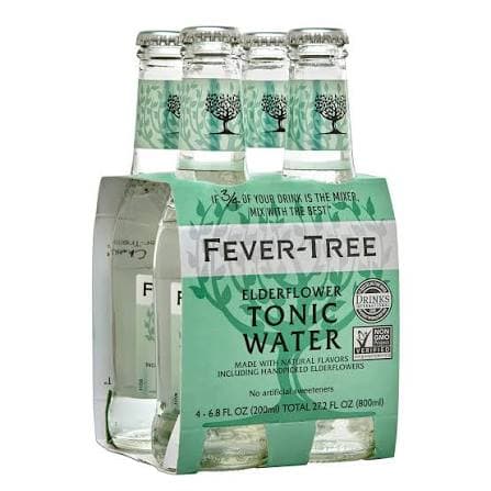 Fever Tree Elderflower Tonic 4PK