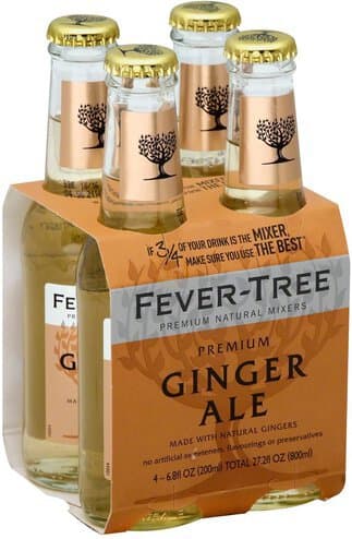 Fever Tree Ginger Ale 4PK