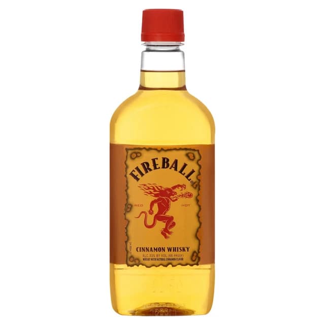 Fireball Cinnamon Whskey 750 Plastic