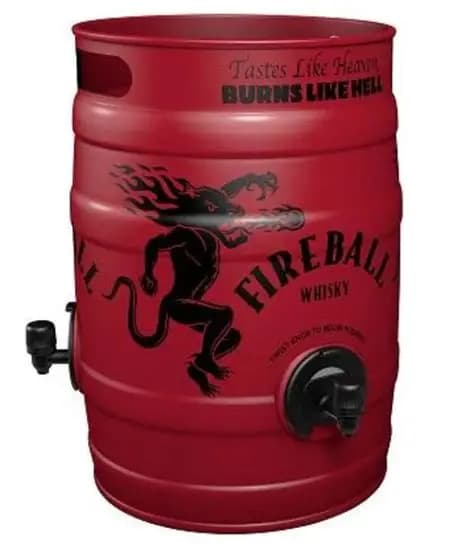 Fireball Whiskey Party Keg 5L