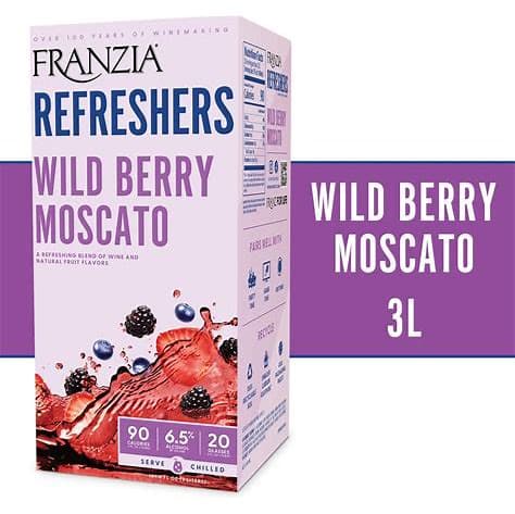Franzia Refreshers Wild Berry Moscato 3L