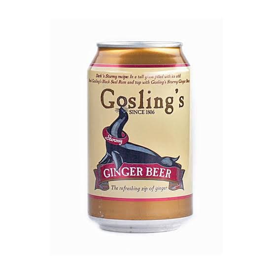 Goslings Ginger Beer Can 12OZ