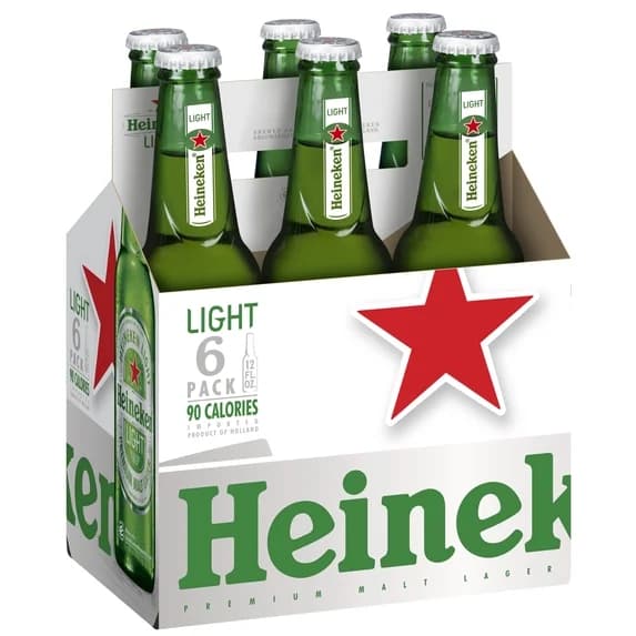 Heineken Light 6PK 12OZ Bottle