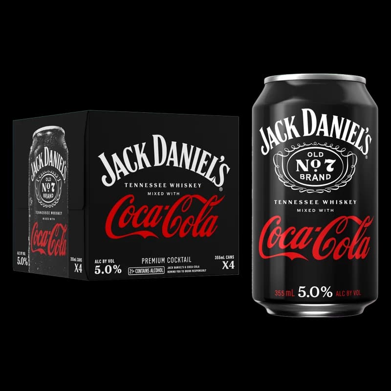 Jack Daniels Coca-Cola 4PK