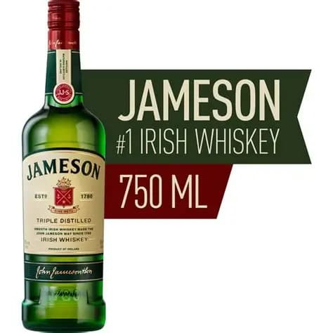 Jameson Irish Whiskey Triple 750ML