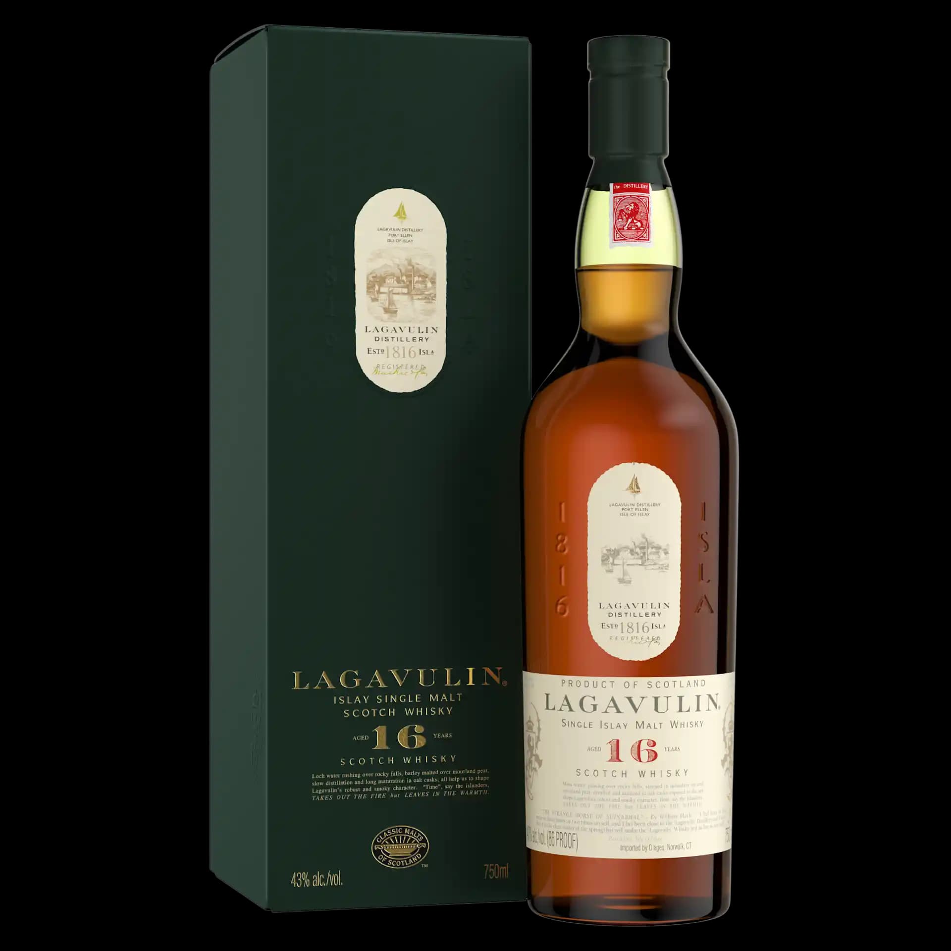 Lagavulin Single Malt 16YR 750ML