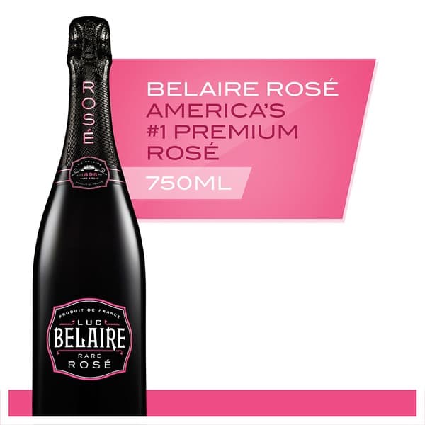 Luc Belaire Rare Rose 750ML Gift Box