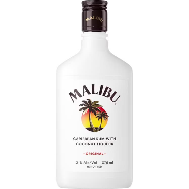 Malibu Coconut Rum 375ML Plastic