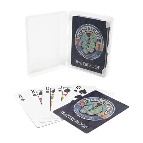 Margaritaville Water. Playing Card