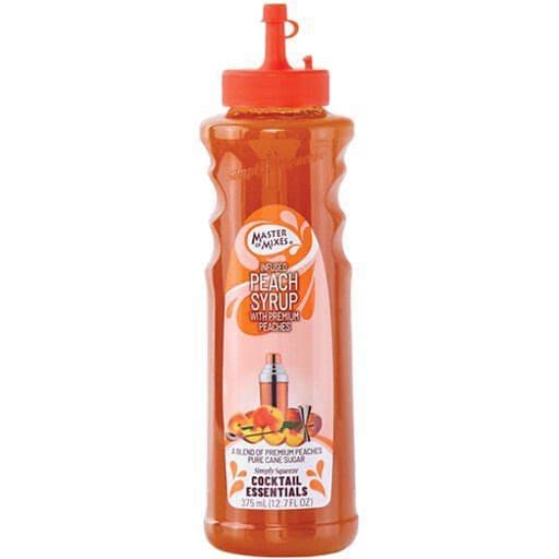 Master Mixes Peach Syrup 375ML