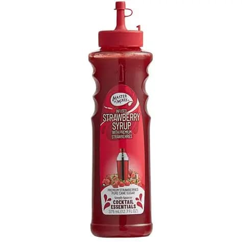 Master Mixes Strawberry Syrup 375ML