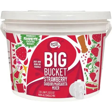 Master of Mixes Big Bucket Strawberry 96OZ