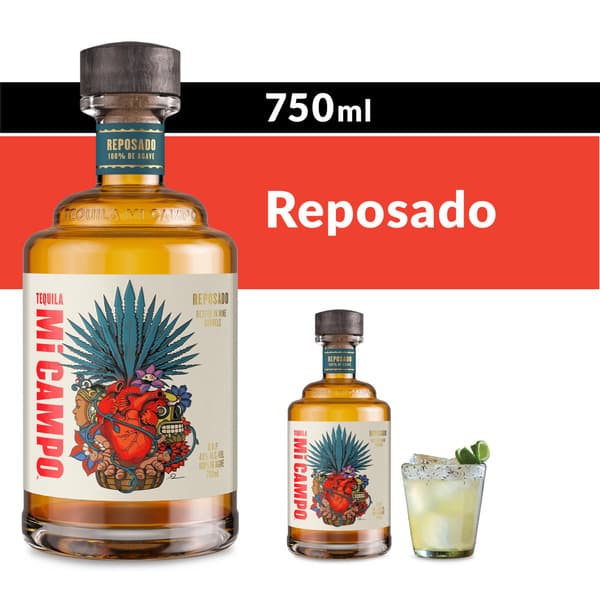 Mi Campo Tequila Reposado 750ML