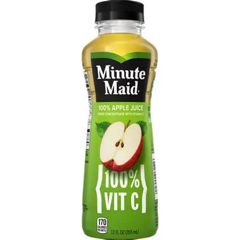 Minute Maid Apple Juice 12OZ