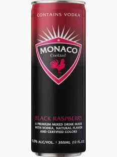 Monaco Vdk Cktl Blk Rasp 12OZ