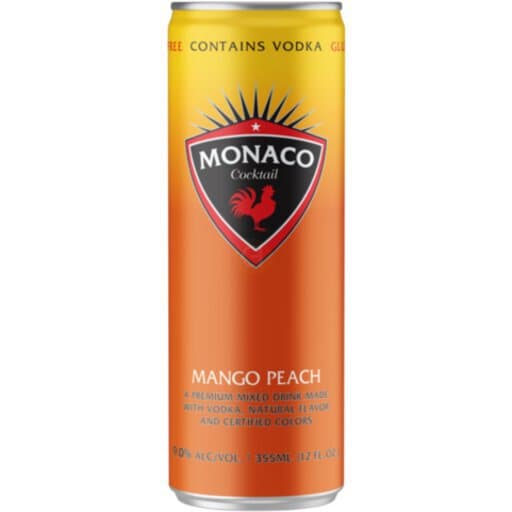 Monaco Mango Peach 12OZ Sngl