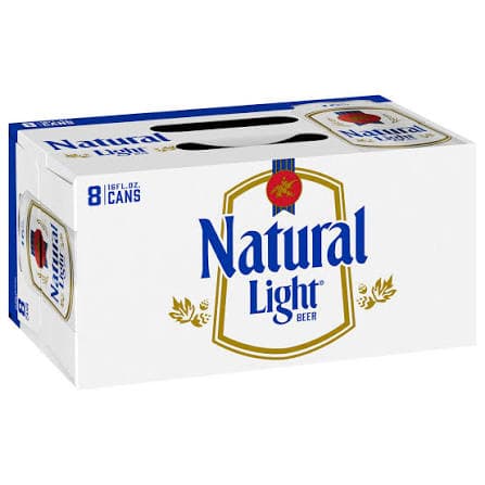 Natural Light 8PK 16OZ Can