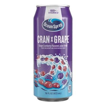 Ocean Spray Cran Grape 16 Oz
