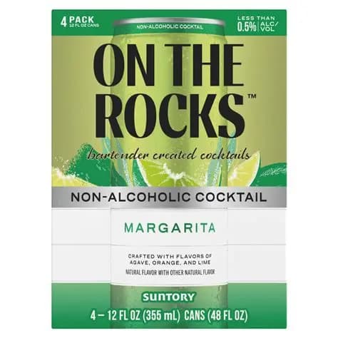 On the Rocks Marg Non Alc 4PK