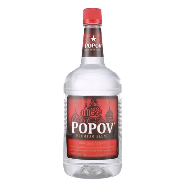 Popov Vodka 750ML Pet