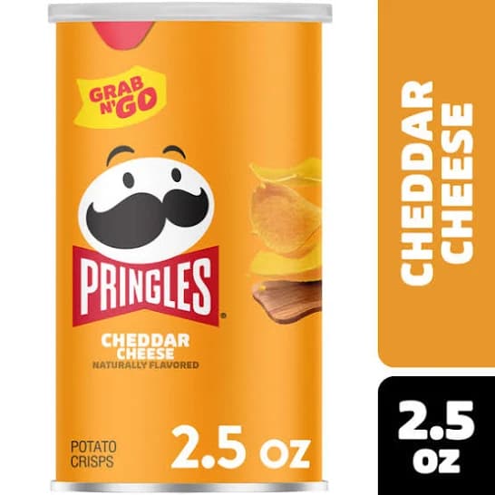 Pringles Cheddar Cheese 2.5OZ