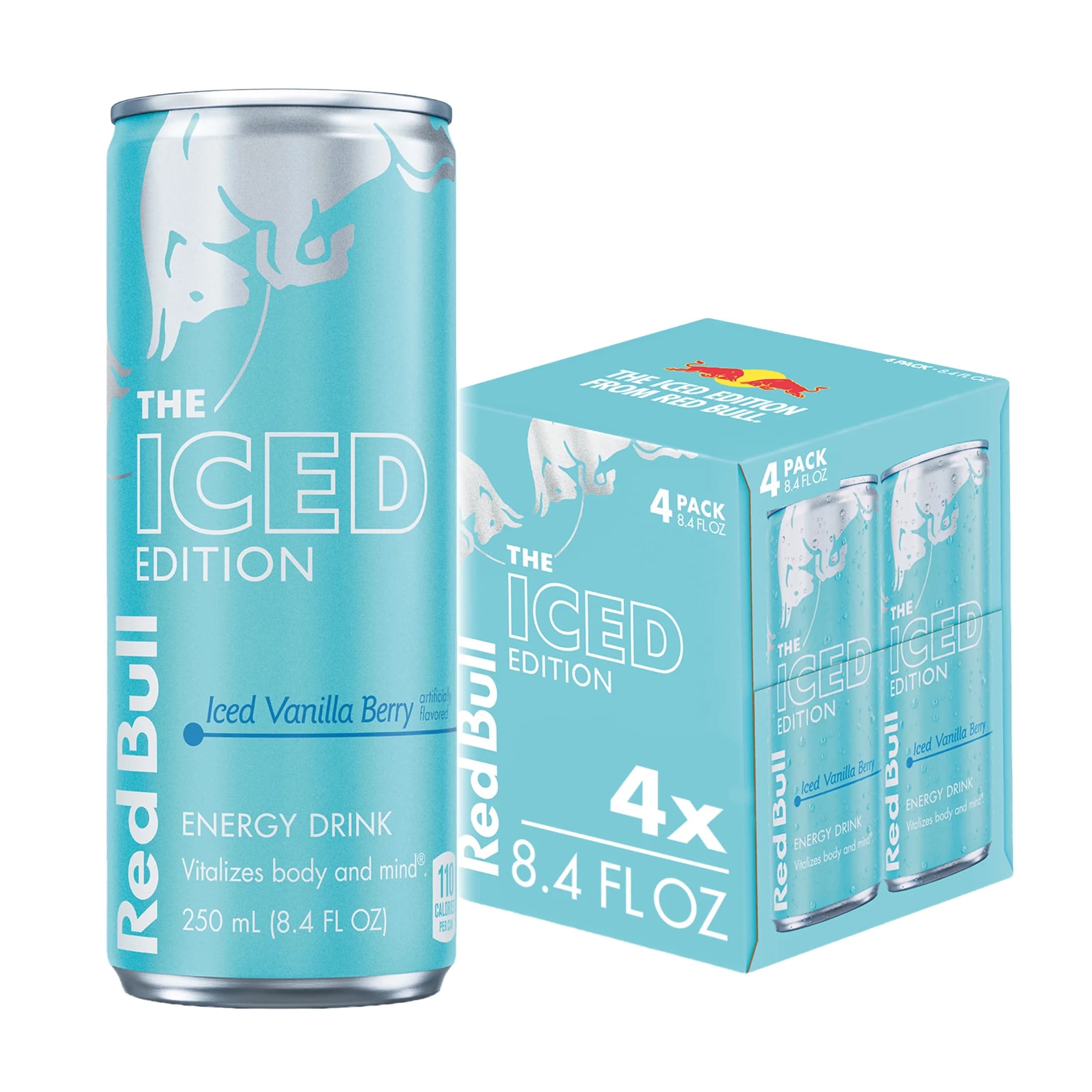 Red Bull Iced 8OZ 4PK Can