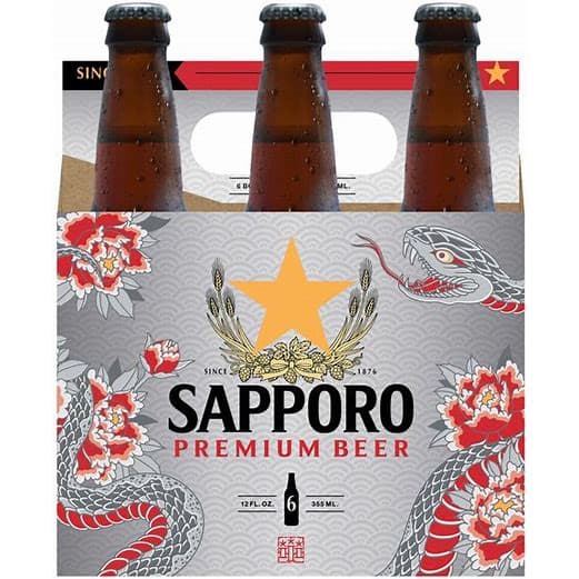 Sapporo Premeum 6PK 12 Oz
