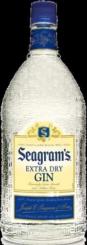 Seagrams Extra Dry Gin Lime 1.75L