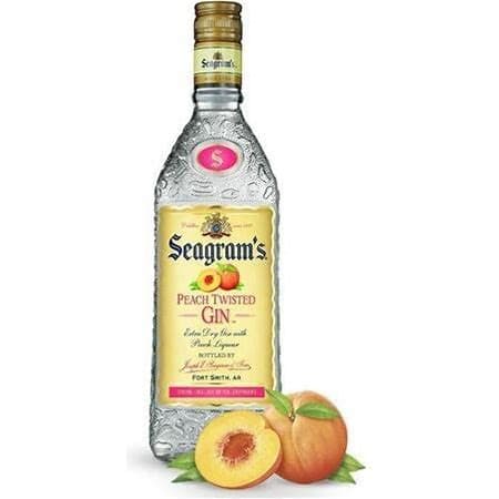 Seagrams Peach Twisted Gin 1.75L