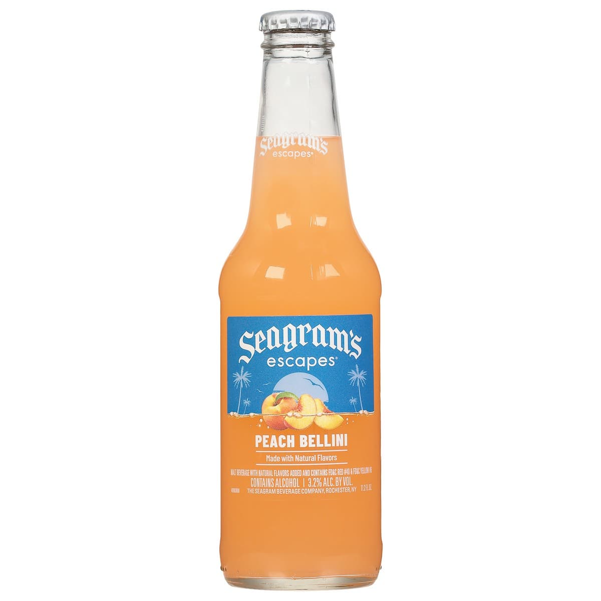 Seagram Peach Fuzzy 11.2OZ SINGLE/4PK