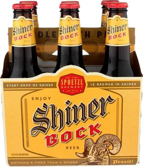 Shiner Bock 6PK Botle