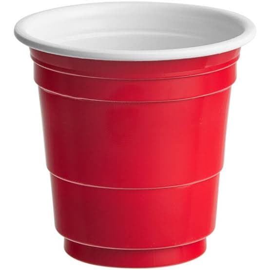 Shot Cups Single Red
