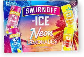 Smirnoff Ice Neon Lemonade 12PK