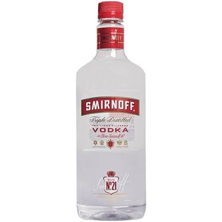 Smirnoff Vodka 750ML Plastic