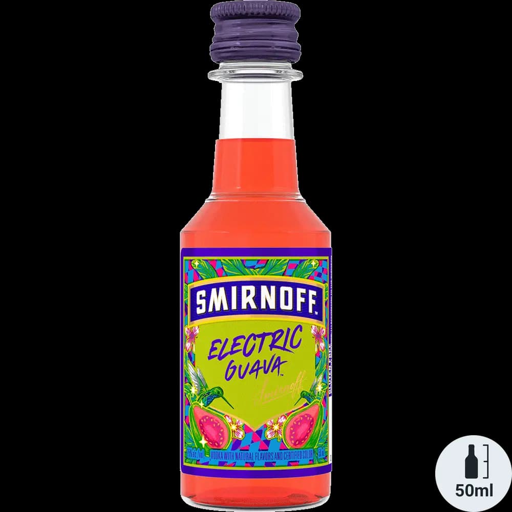 Smirnoff Vodka Electric Guava 50ML