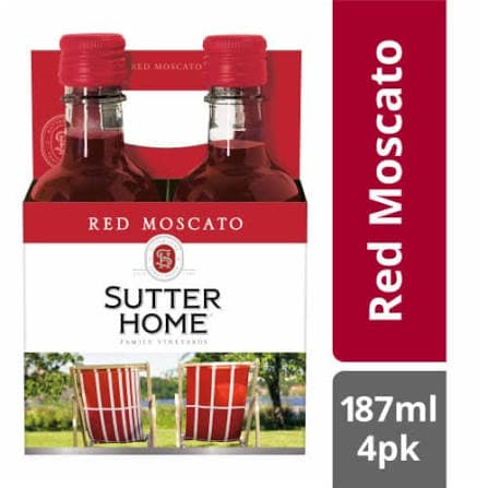 Sutterhome Red Moscato 4PK