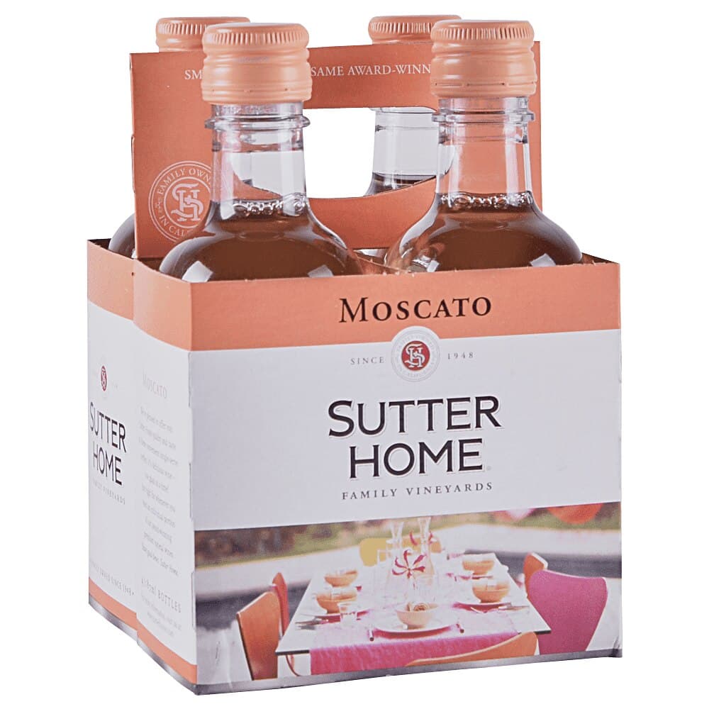 Sutter Home Moscato 4 Pk 187ML