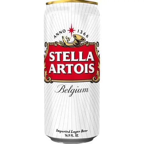 Stella Artois 16OZ Can