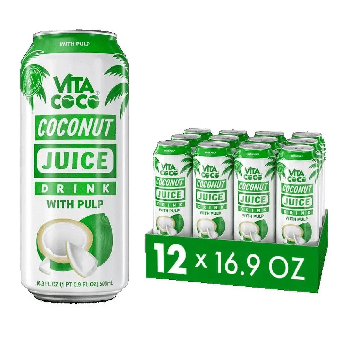 Vita Coco Coconut with Pulp 16.9OZ