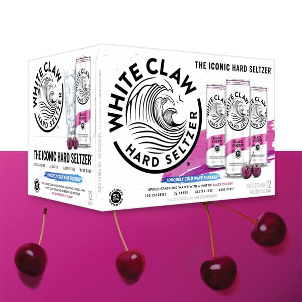 Whiteclaw Black Cherry 12PK