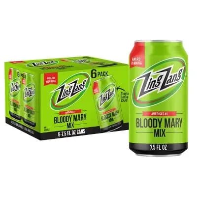 Zing Zang Bloody Mary Mix 6PK Can