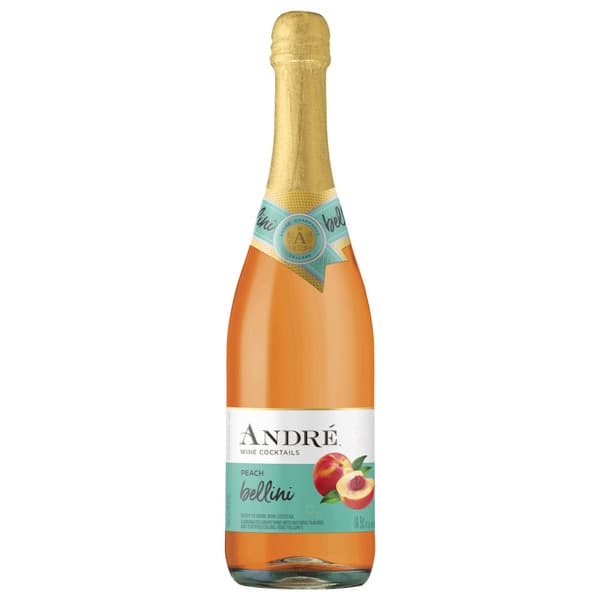 Andre Peach Champagne 750ML